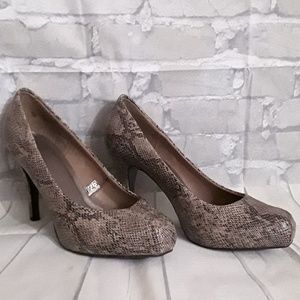 Snakeskin Heels
